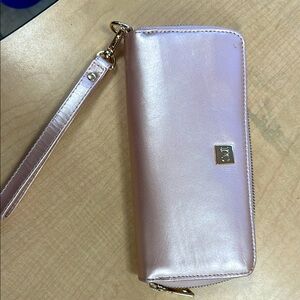 Pink Wristlet Wallet